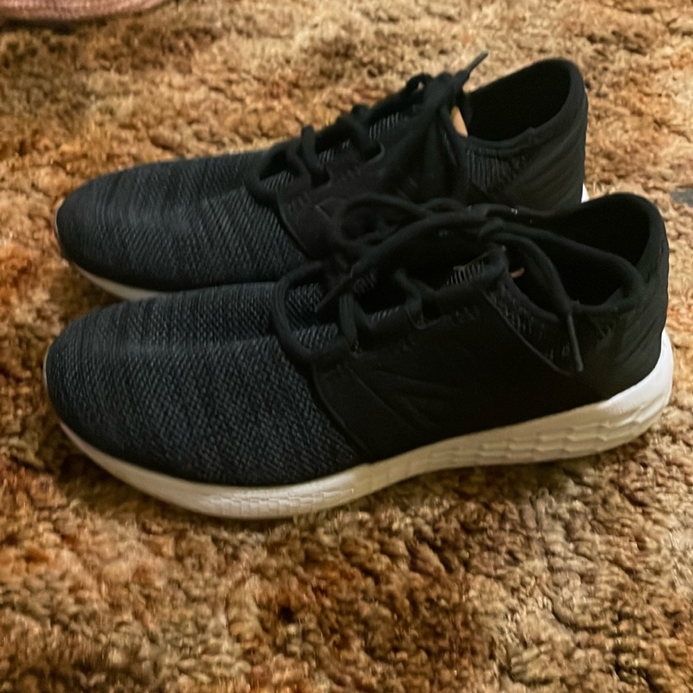 new balance black sneakers size 6.5 never worn